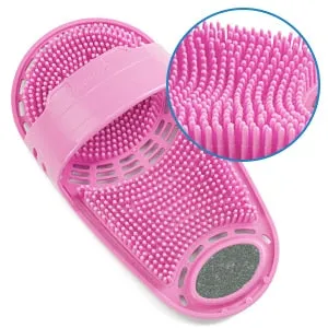 1 PCS Silicone Bath Massage Cushion Brush For Lazy Wash Feet Clean Dead Skin-Jennyhome