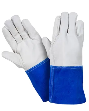 (12 Pairs) Tig Goatskin Welder Gloves