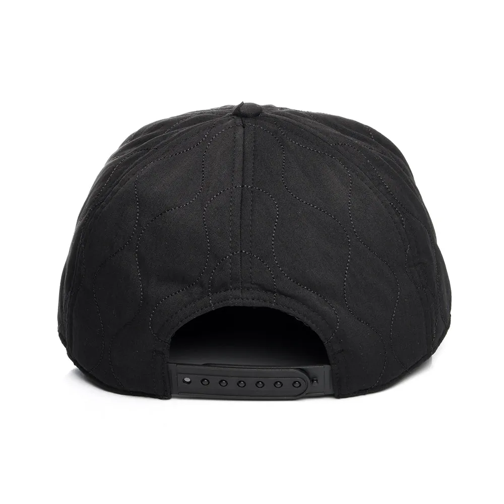 Adidas Hats M Go To Quilted Snapback Cap - Black