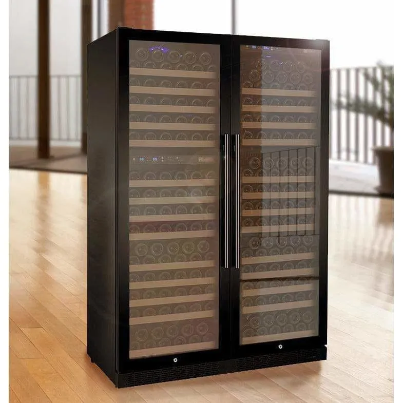 Allavino FlexCount 349 Bottle Multi-Zone Black Wine Fridge 3Z-VSWR7772-BWT