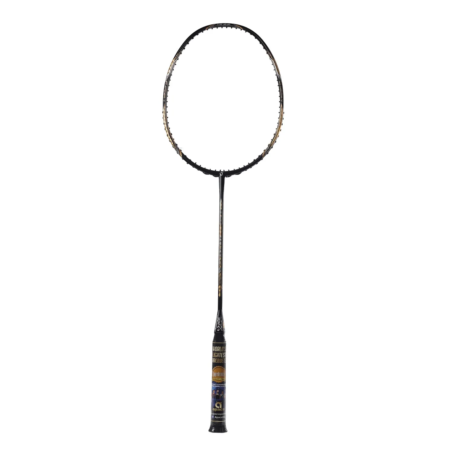 Apacs Feather Weight 55 Unstrung Badminton Racket (8U-G2)