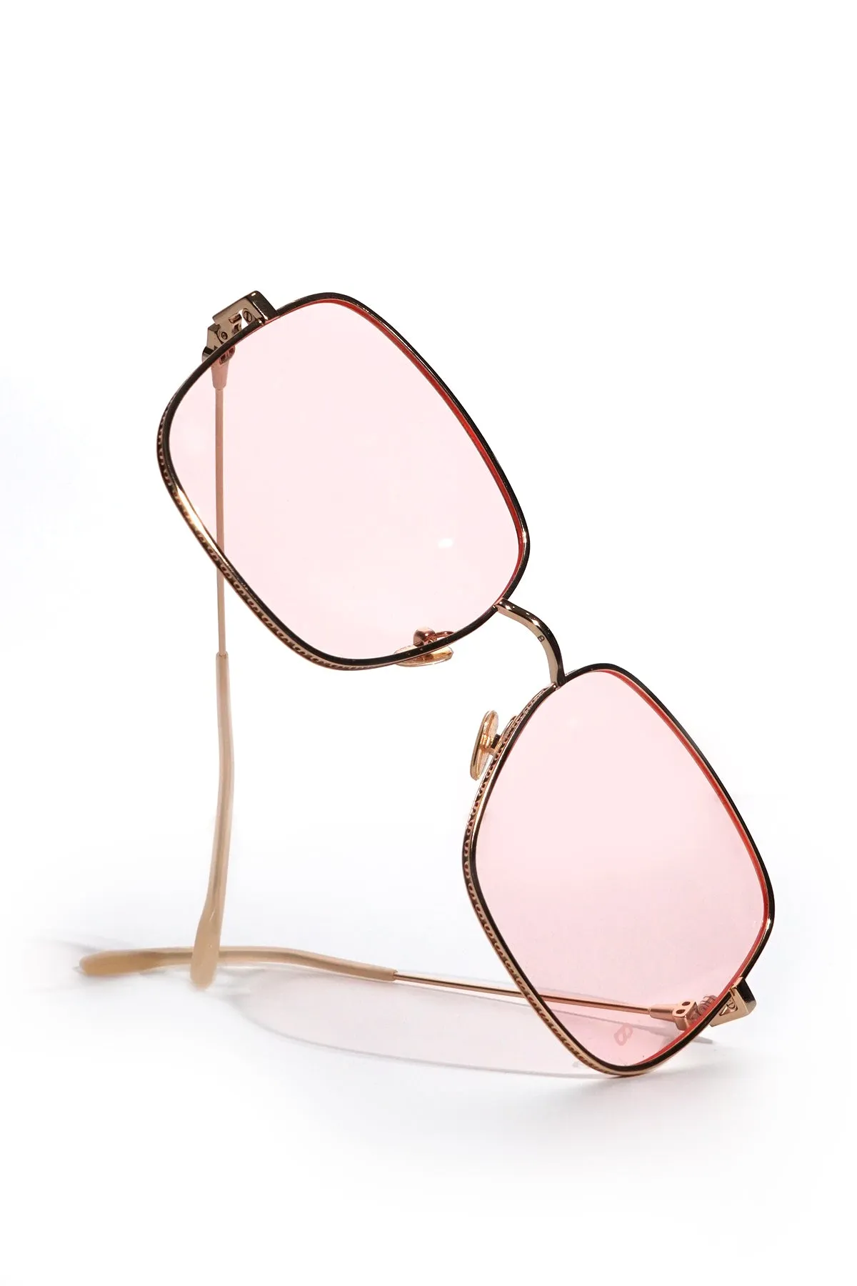 Ashley Sunglasses - Cameo Rose