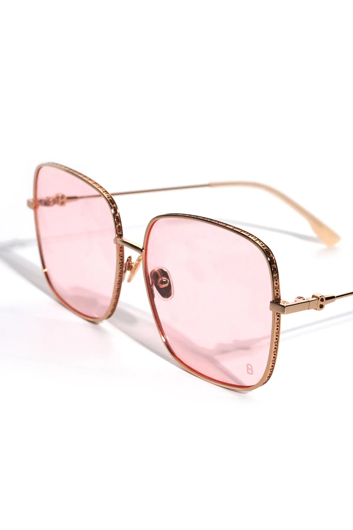 Ashley Sunglasses - Cameo Rose