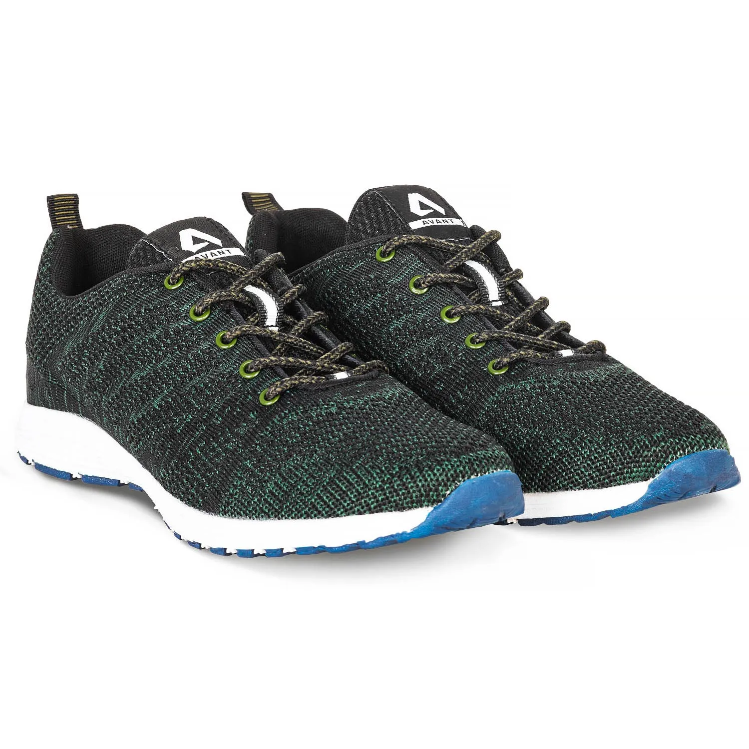 Avant Men's Swift Running and Training Shoes - Black/Army Green