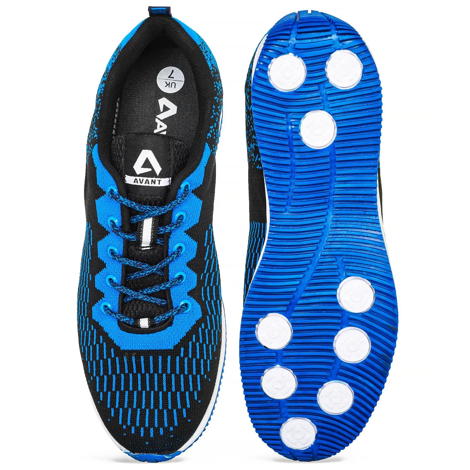 Avant Men's Zeal Running Shoes - Blue/Black