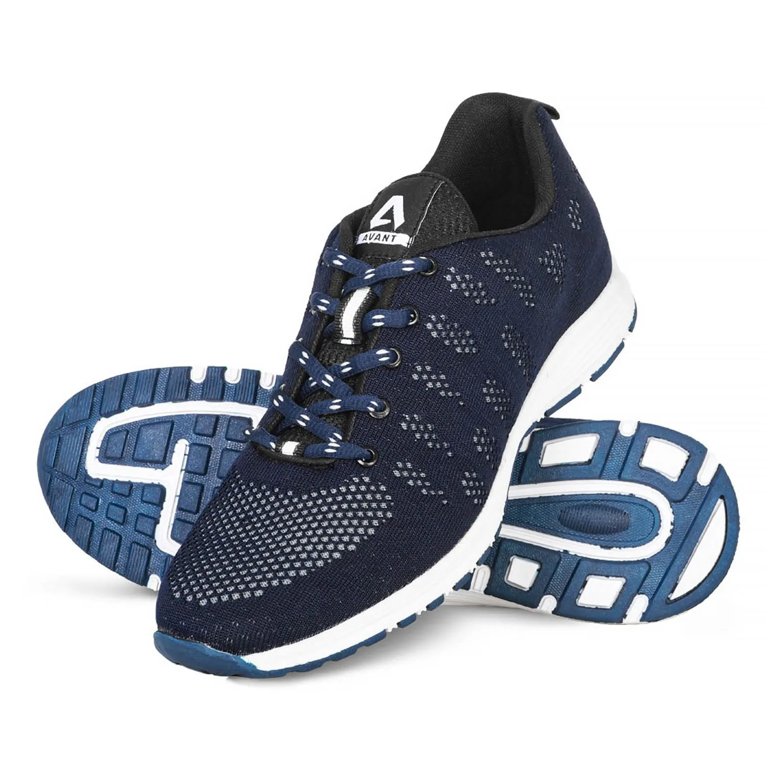 Avant Men's Zest Running and Training Shoes - Navy/Grey