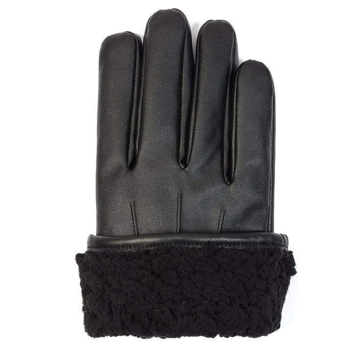 Benson & Brown Faux Leather Gloves