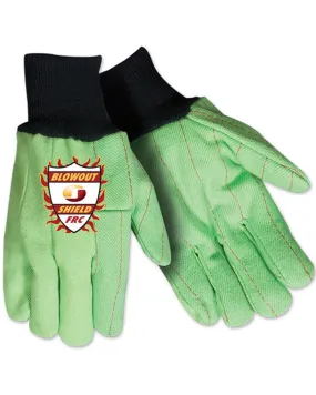 Blowout Shield Flame Retardant Florescent Green 22 oz Gloves