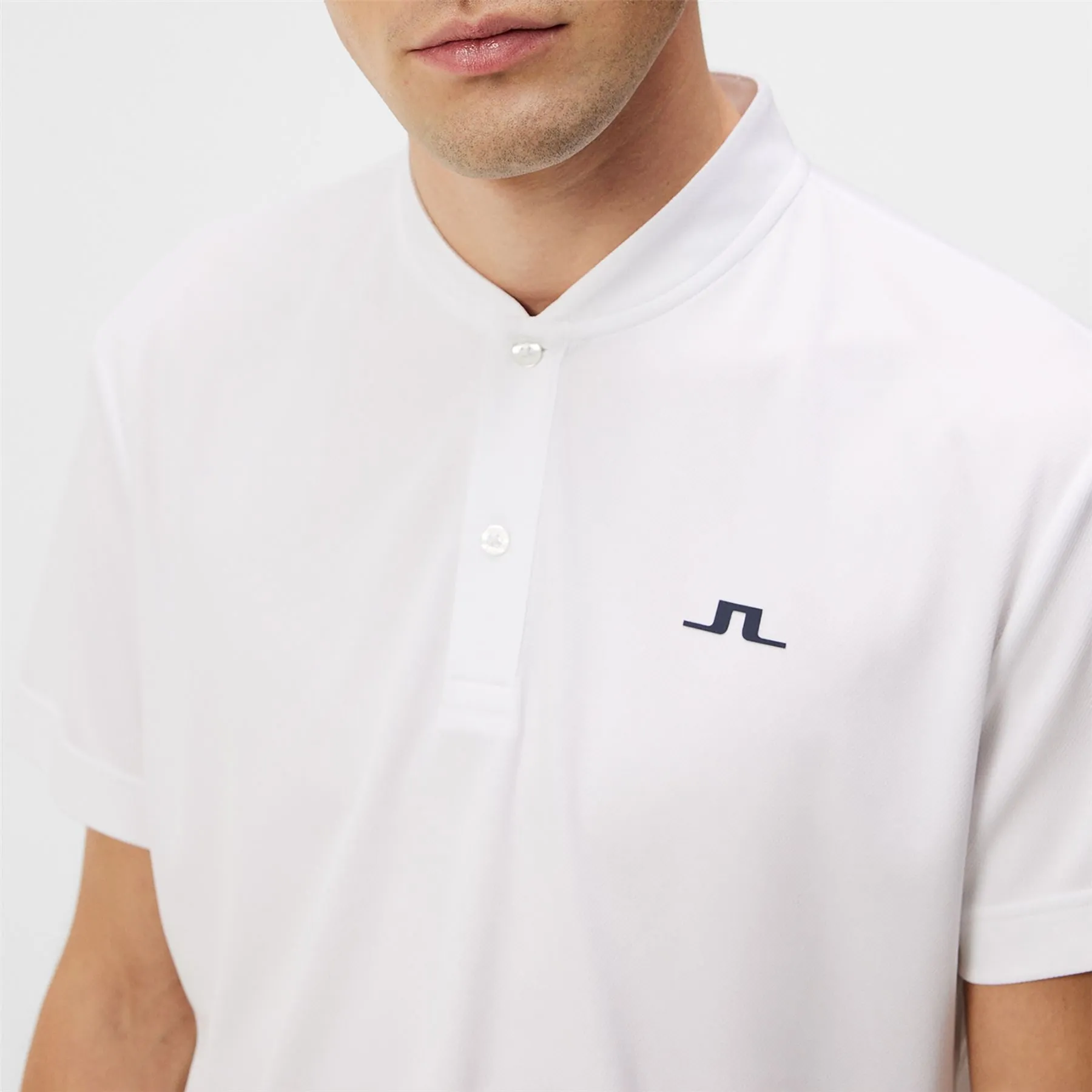 Bode Regular Fit Light Vent Polo White - SS24