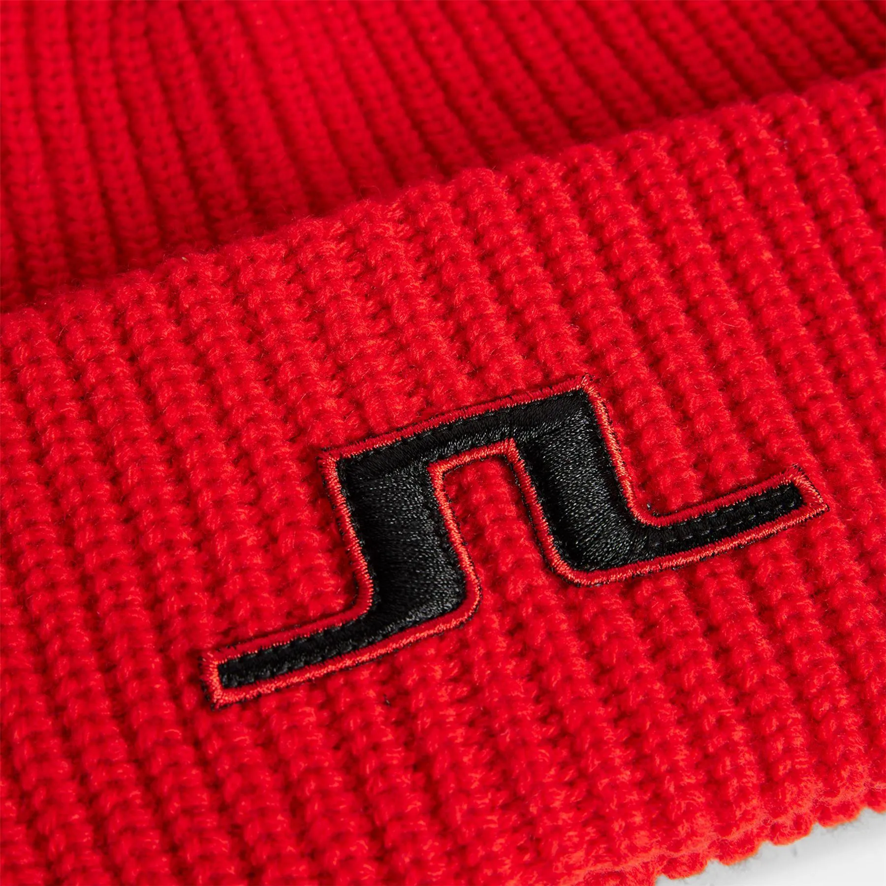 Bute Wool Beanie Fiery Red - AW23