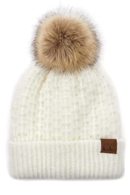 C.C Beanie with Pom