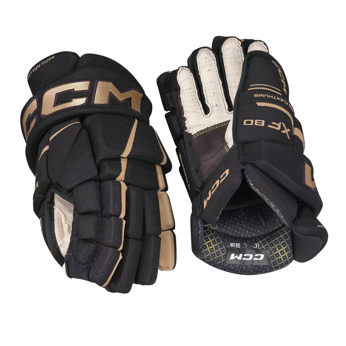 CCM Tacks XF80 Hockey Gloves - Junior