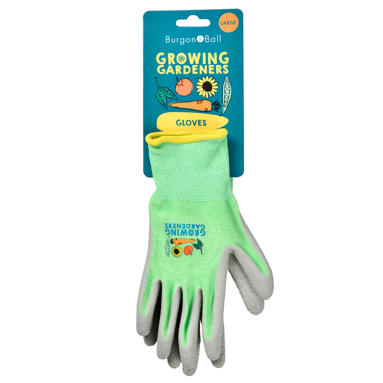 Children's Gardening Gloves - Large - RHS Growing Gardeners