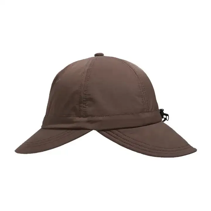 Chokore Double Brim Baseball Cap (Brown)