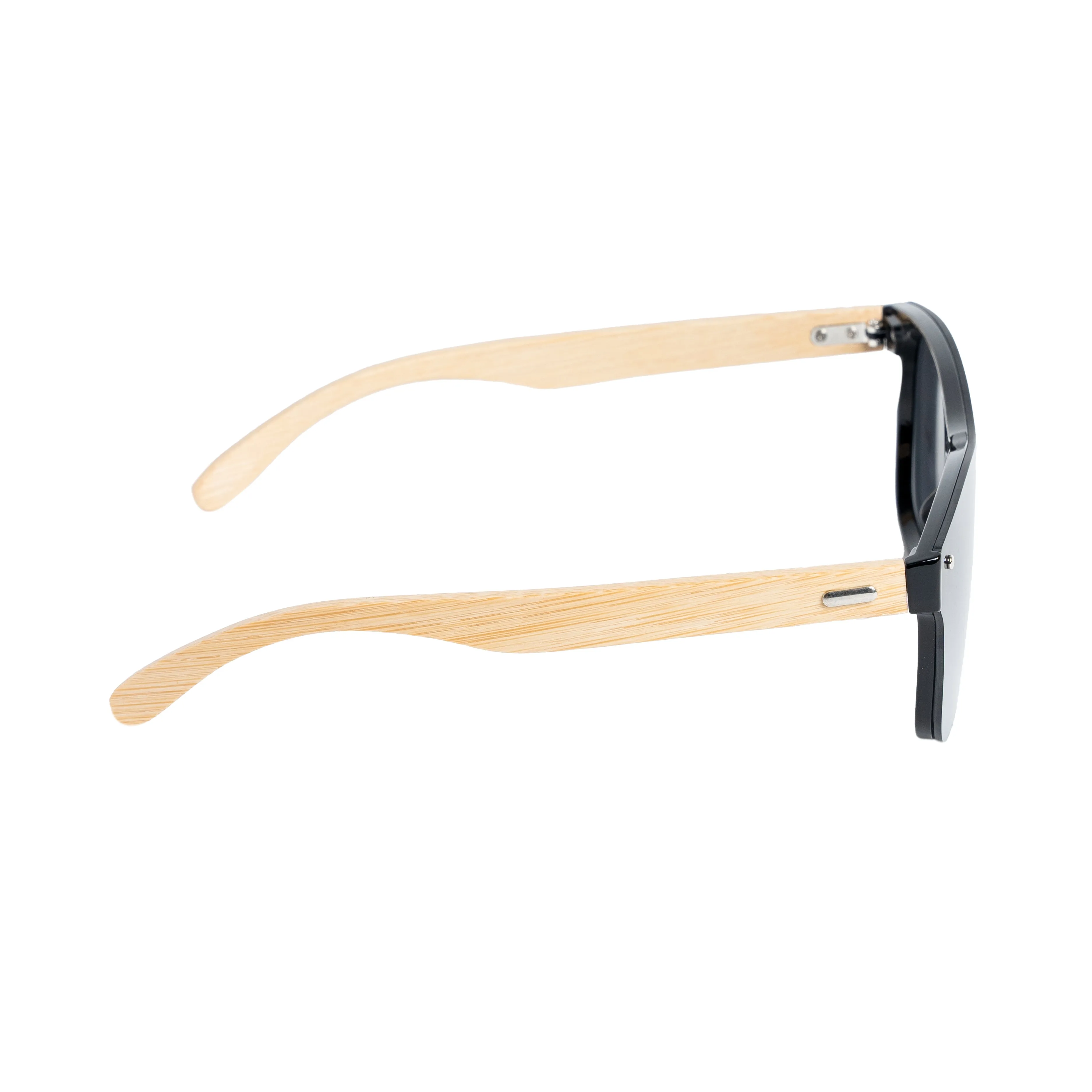 Chokore Iconic Wayfarer Sunglasses (Wood & Black)