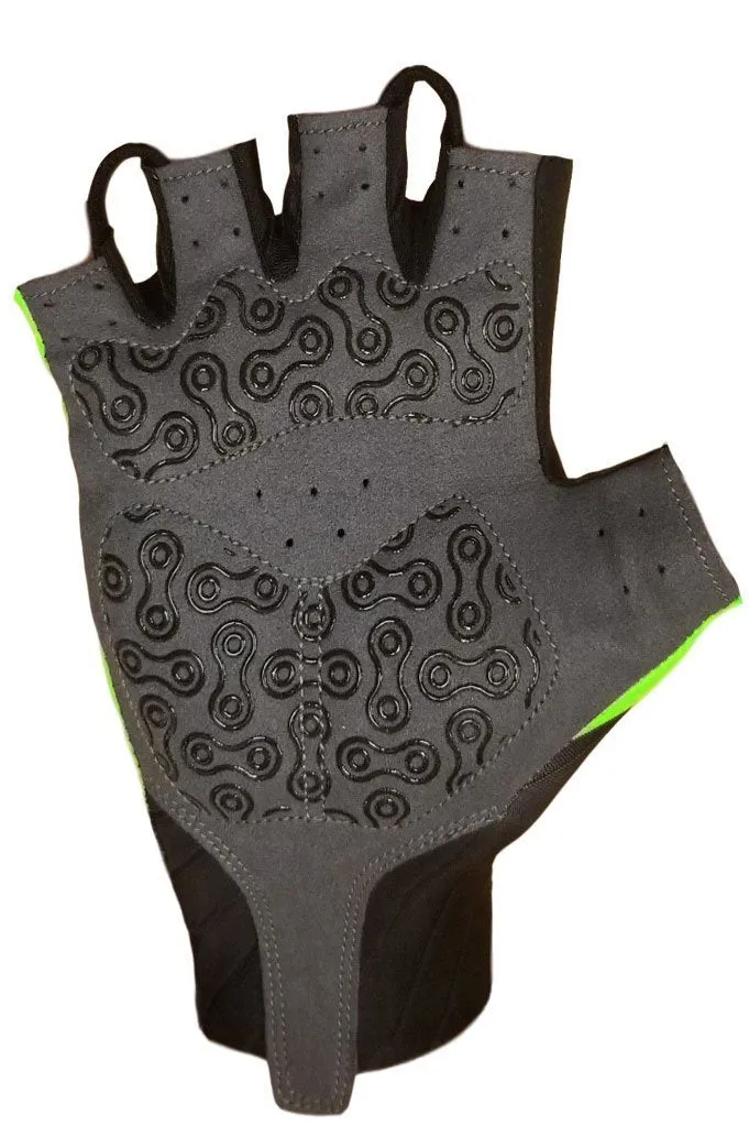 Classic Cycling Aero Gloves - Black Fluo