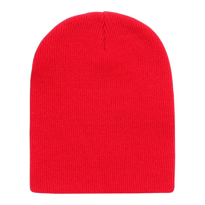 Decky 187 - Acrylic Short Beanie, Knit Cap - 187