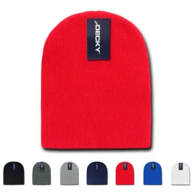 Decky 187 - Acrylic Short Beanie, Knit Cap - 187