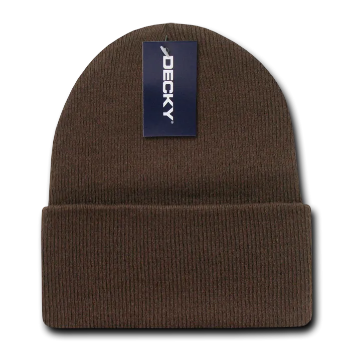 Decky 613 - Acrylic Long Beanie, Knit Cap - PALLET Pricing