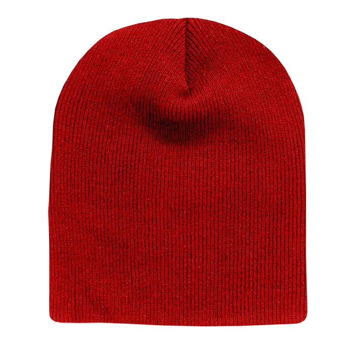 Decky 614 - Acrylic Short Beanie, Knit Cap - 614