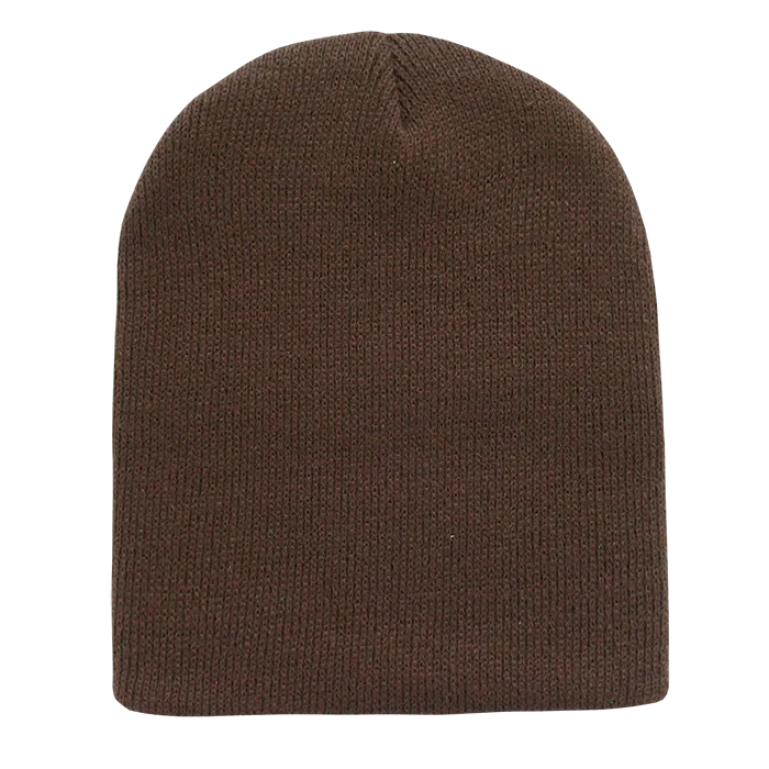 Decky 614 - Acrylic Short Beanie, Knit Cap - 614