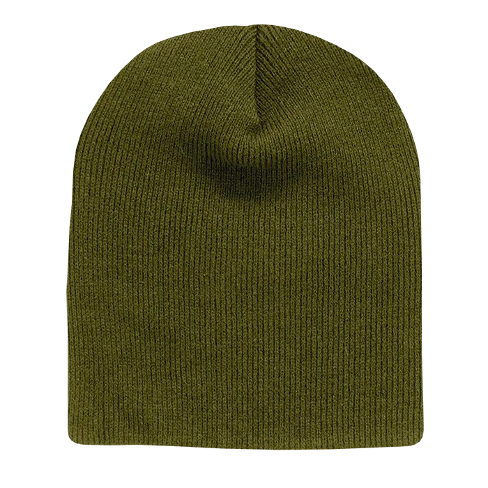 Decky 614 - Acrylic Short Beanie, Knit Cap - 614