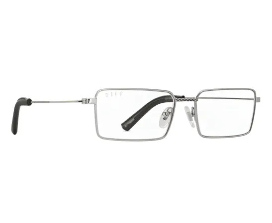 DIFF Charitable Eyewear Slytherin - Cunning Silver Blue Light Technology - Non-Polarized Sunglasses