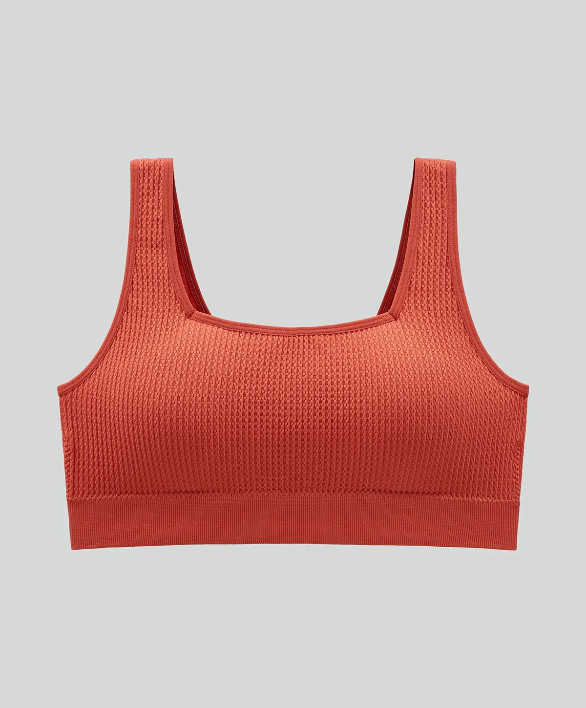 Energized Digital Daydream Seamless Square-Neck Sports Bra