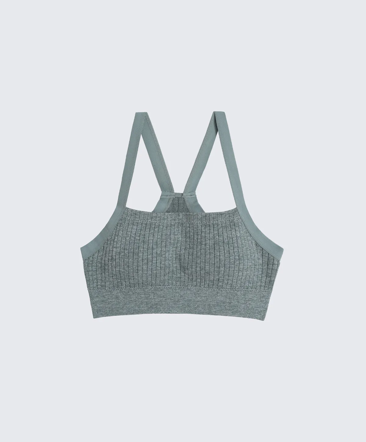 Energized Mindful Ribbed V-Back Sports Bra 201-1104S