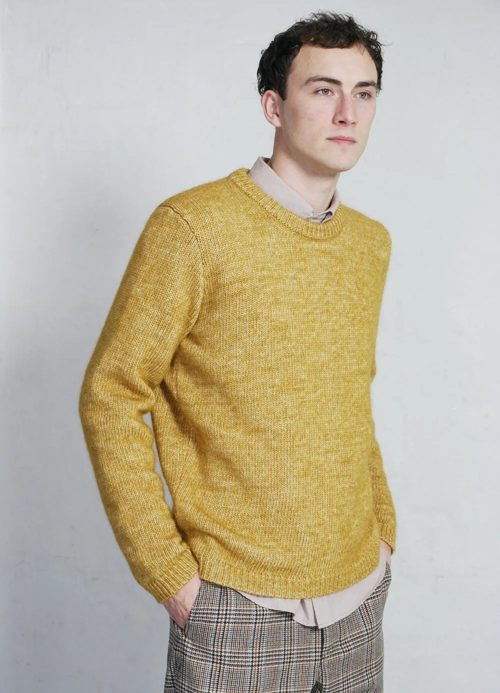 ESKE | Crew Neck Sweater | Gold