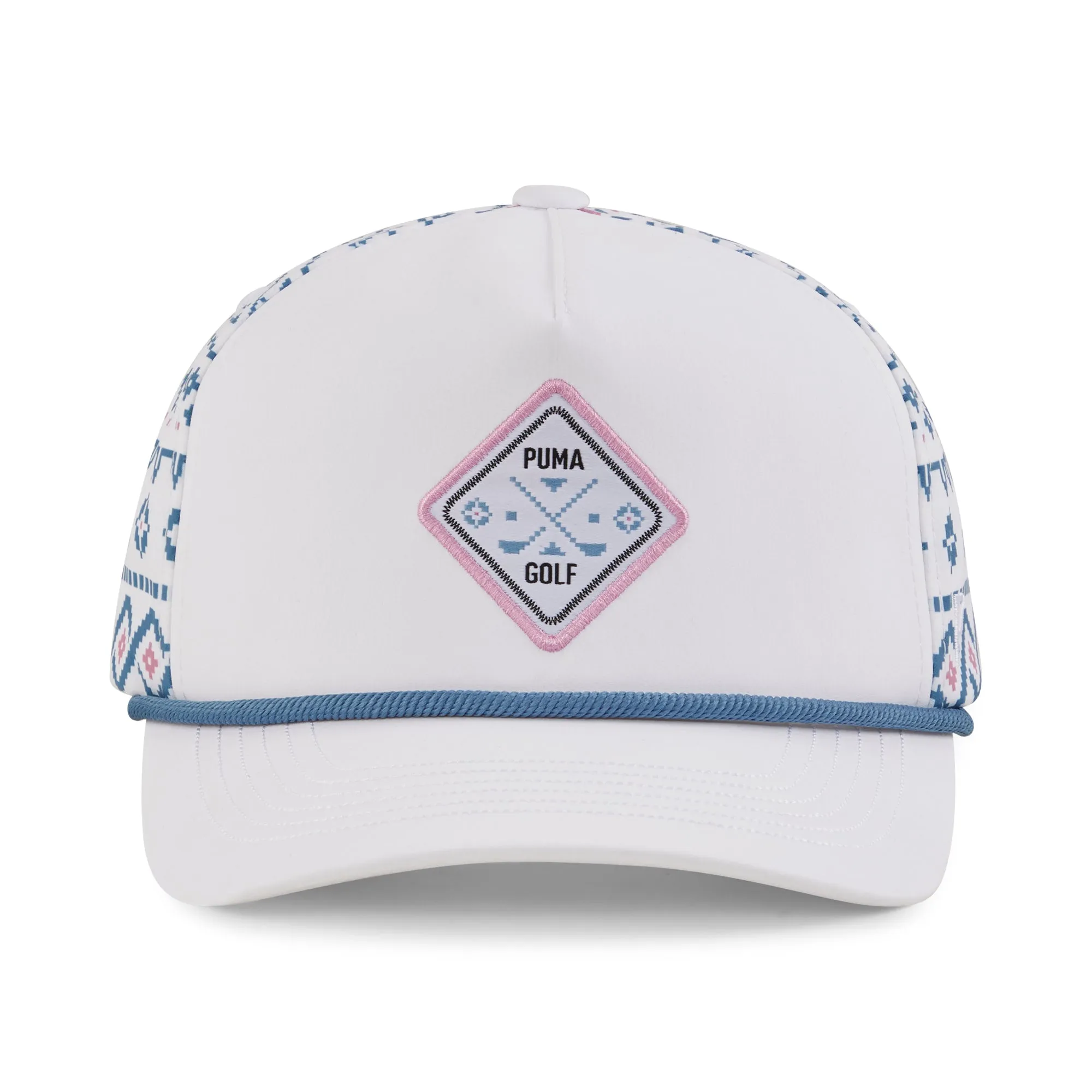 Fair Isle 5-Panel Tech Golf Cap