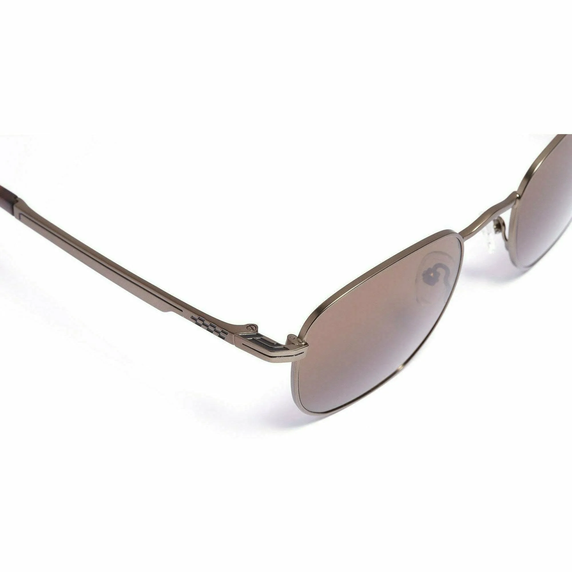 Formula 1 Eyewear Red Collection On The Marbles Satin Light Gold Unisex Sunglasses-F1S1008