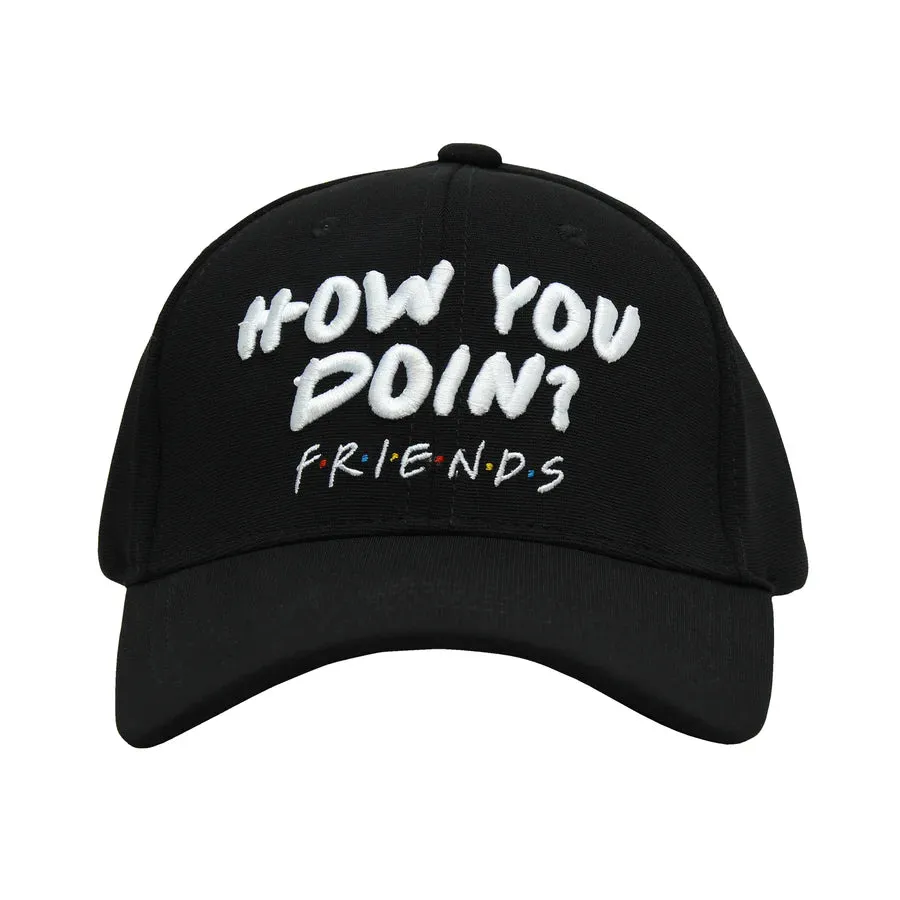 Friends How You Doin? Baseball Cap For Women - Black