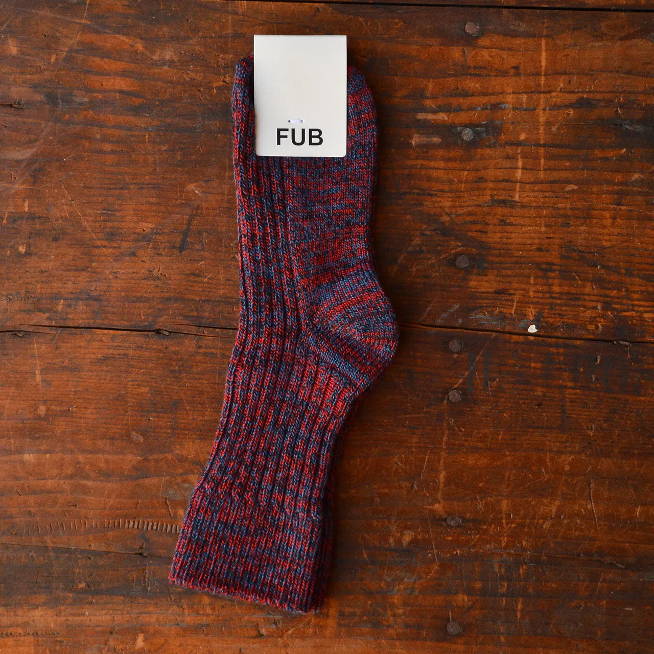 FUB Merino Wool Socks - Thick Melange Knit (Kids)