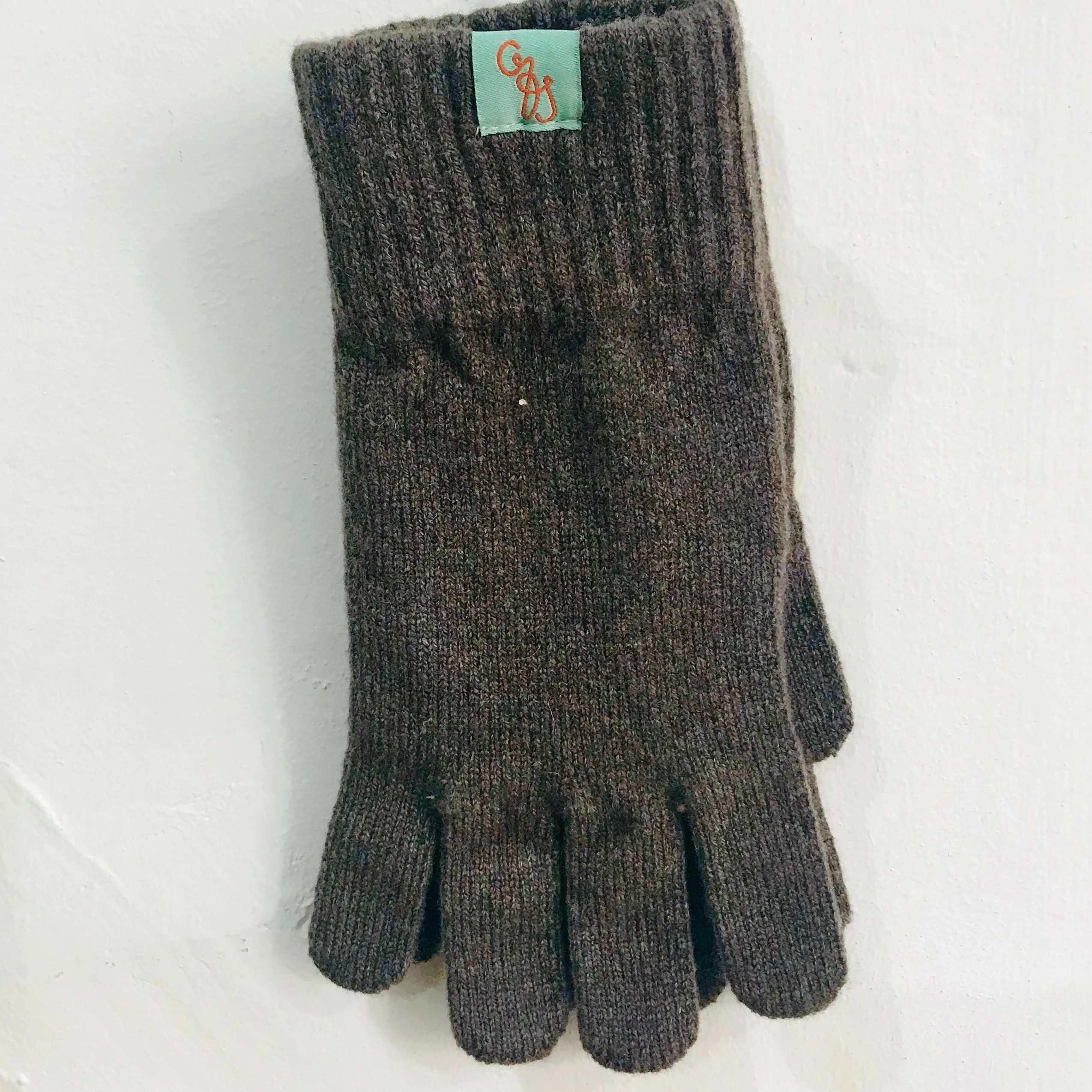 Full Finger Gloves - Lambswool - Acorn Brown