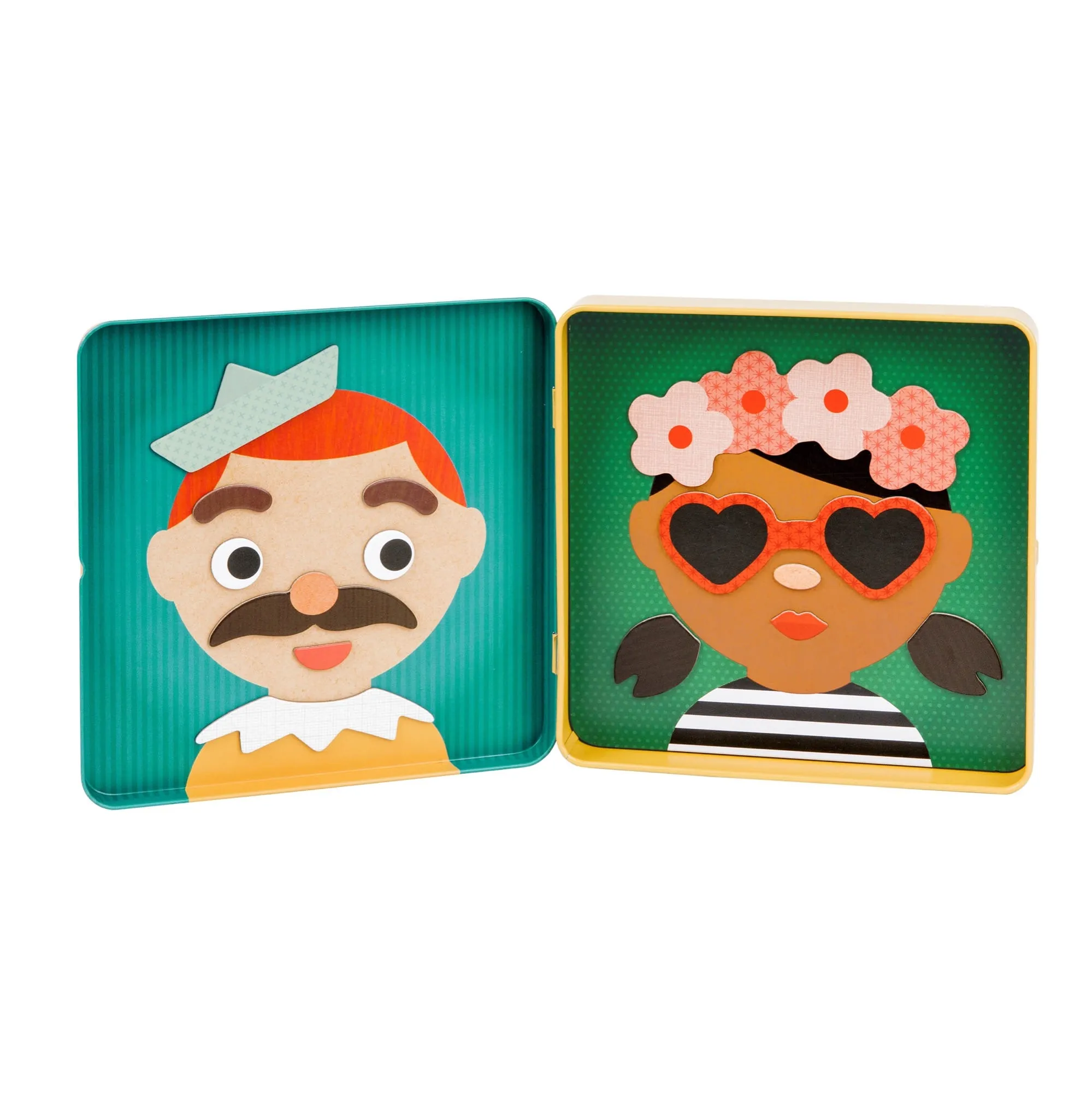 Funny Faces Magnetic Play Set