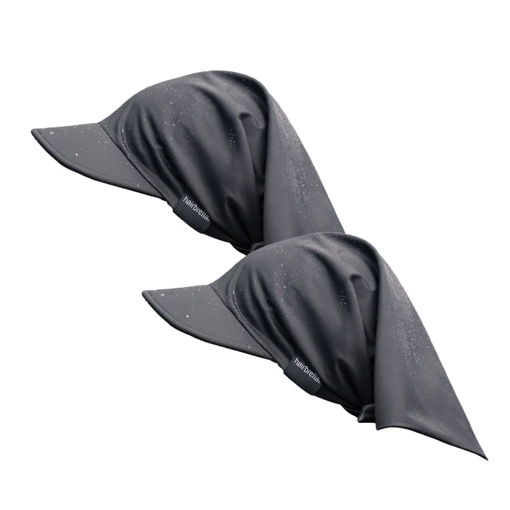 Hairbrella Satin-Lined, Waterproof Bandana Sport Bunde (2)