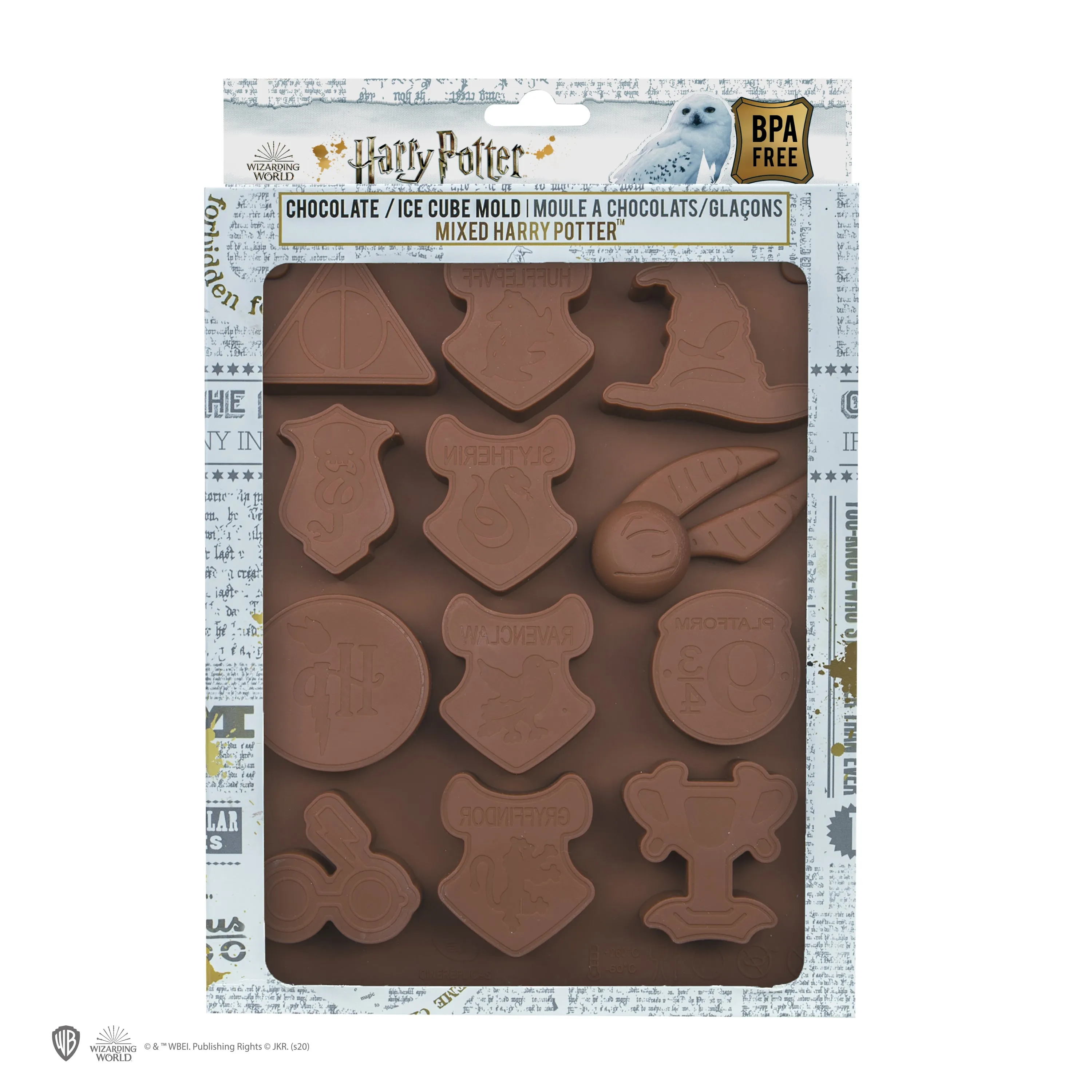 Harry Potter Symbols Chocolate/Ice cube Mold