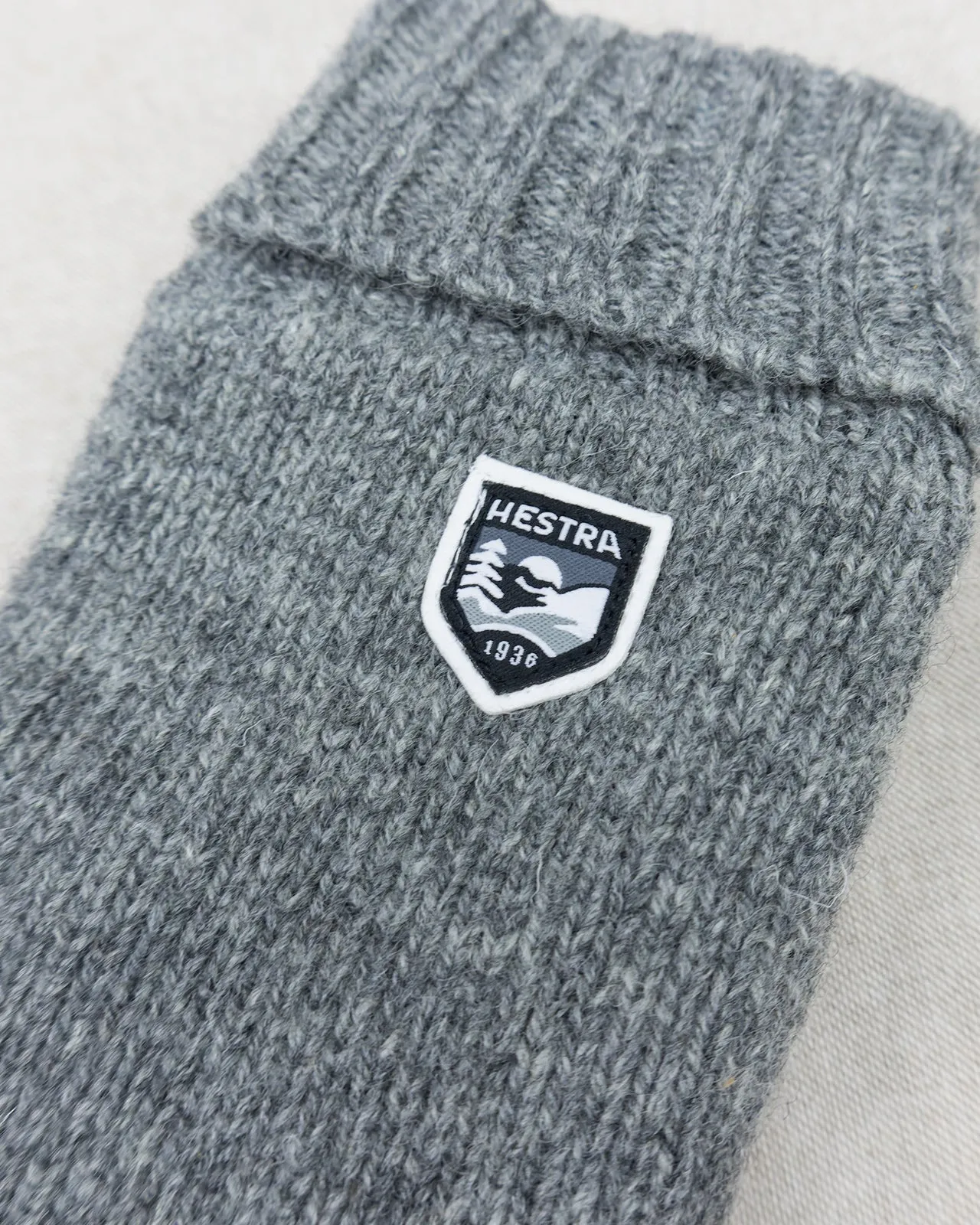 Hestra Basic Wool Gloves Grey