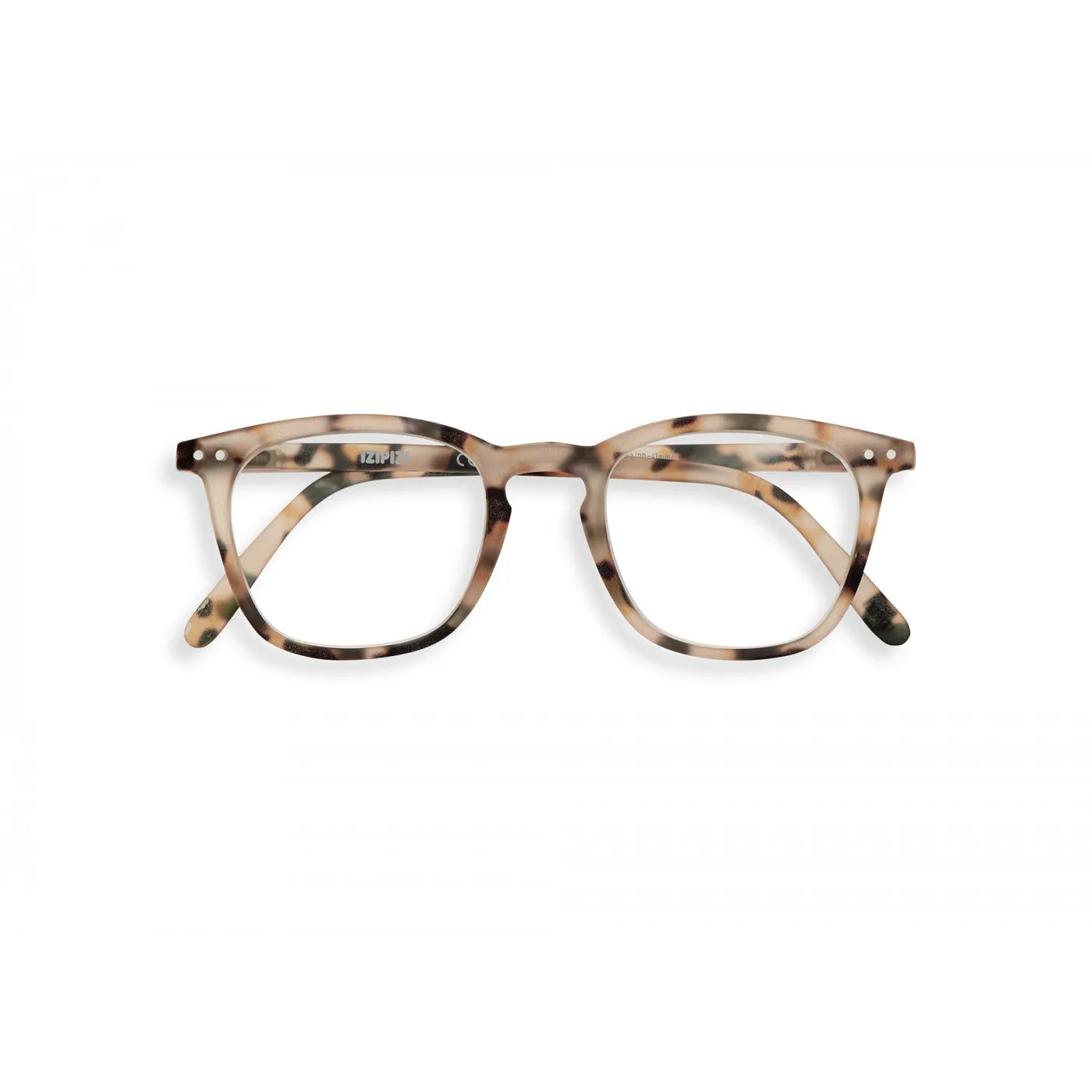 Izipizi Reading Glasses - Style E - Light Tortoise