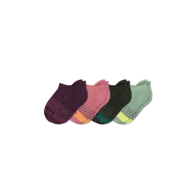 Junior Marl Ankle Sock 4-Pack