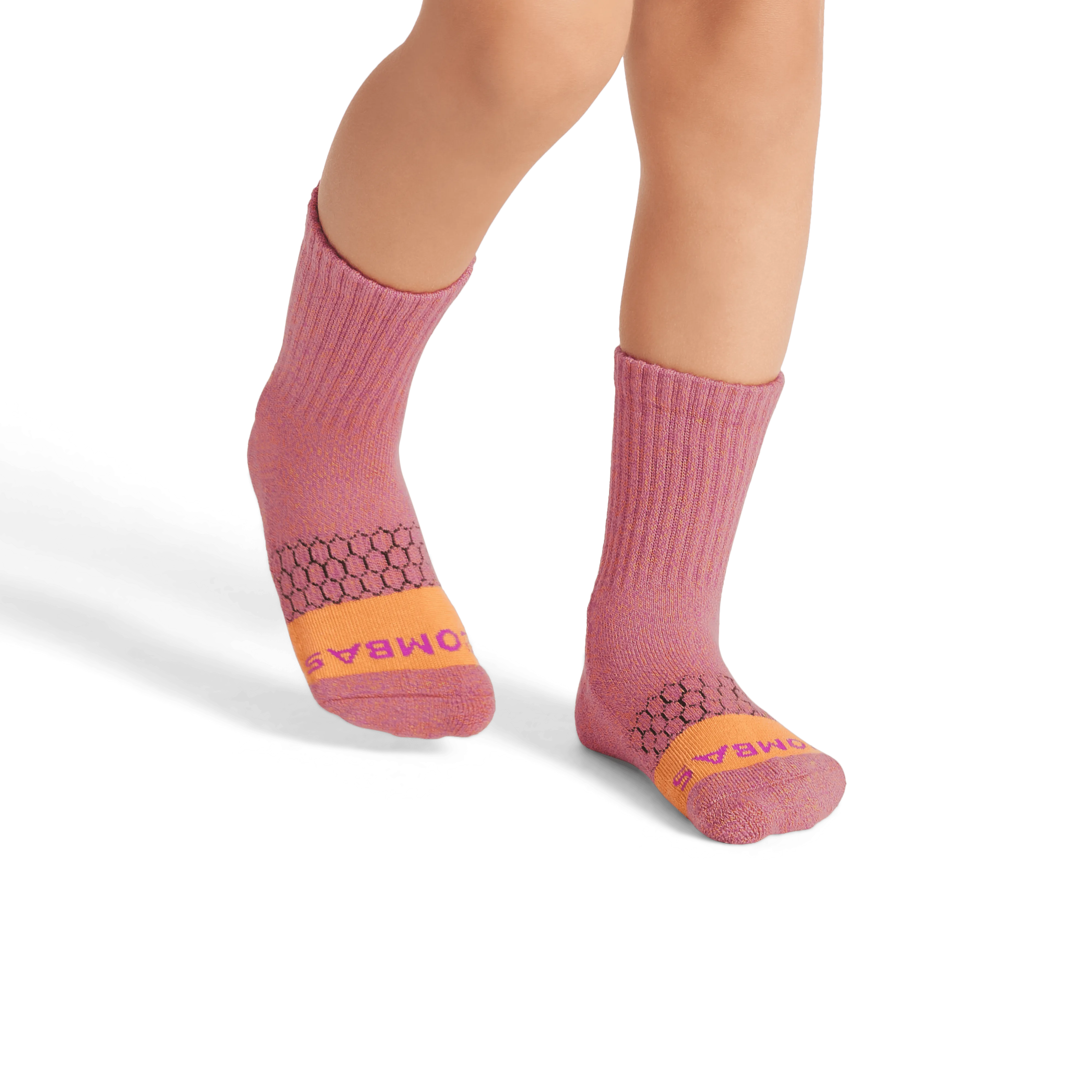 Junior Marl Calf Sock 4-Pack