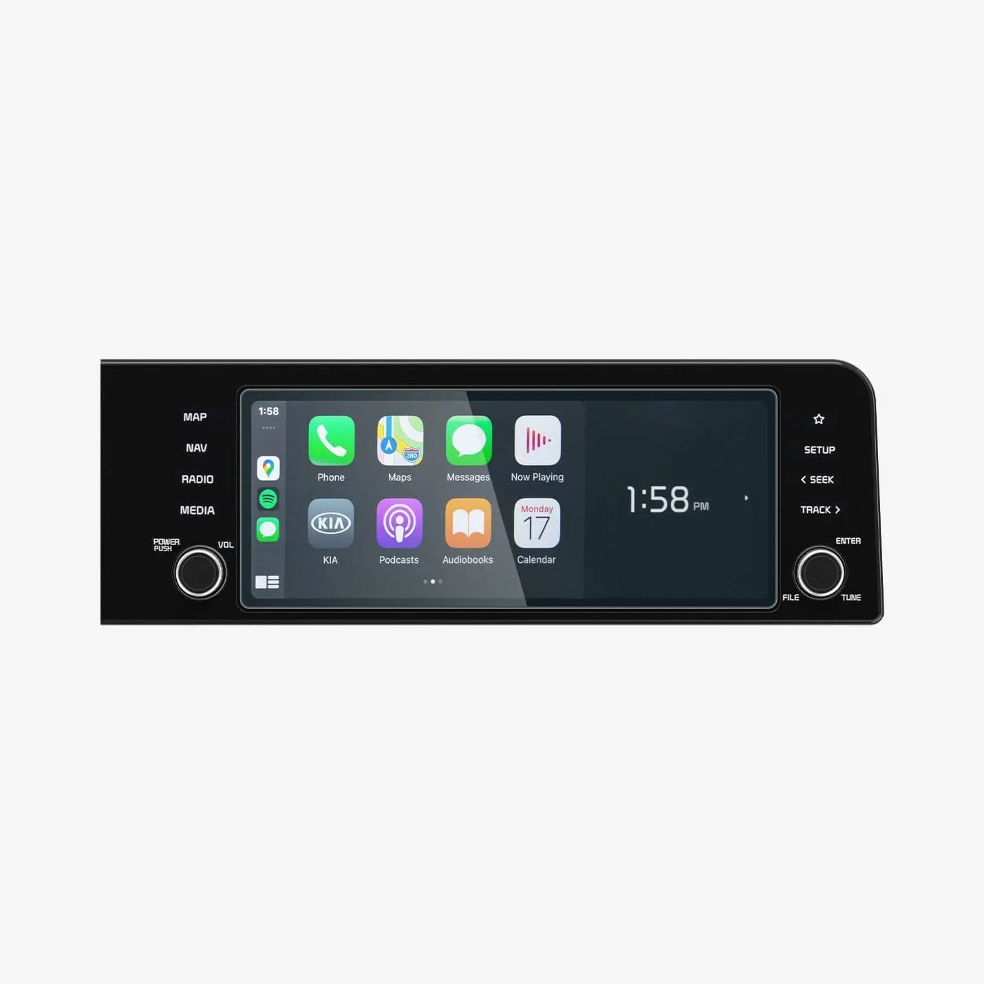 Kia Models - Screen Protector GLAS.tR SLIM | Anti-Glare