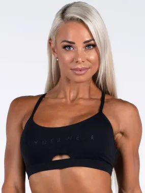 Little Black Sports Bra - Black