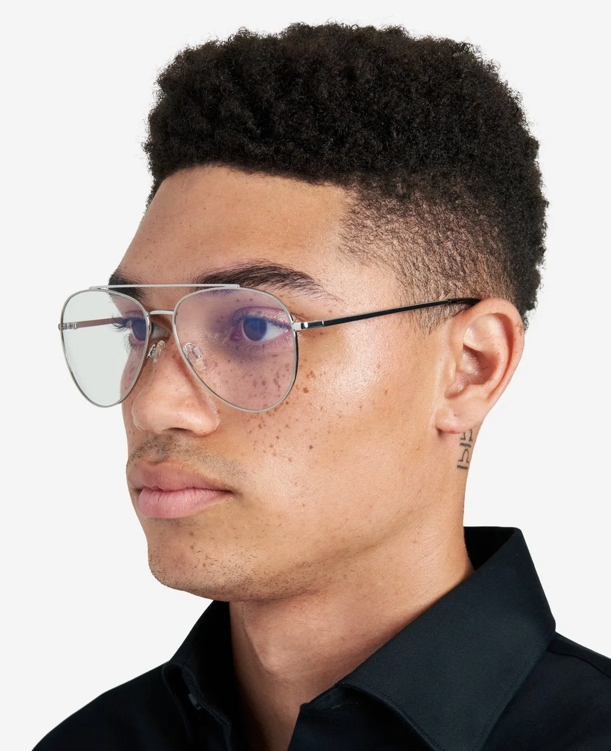 Metal Rim Unisex Blue Light Glasses