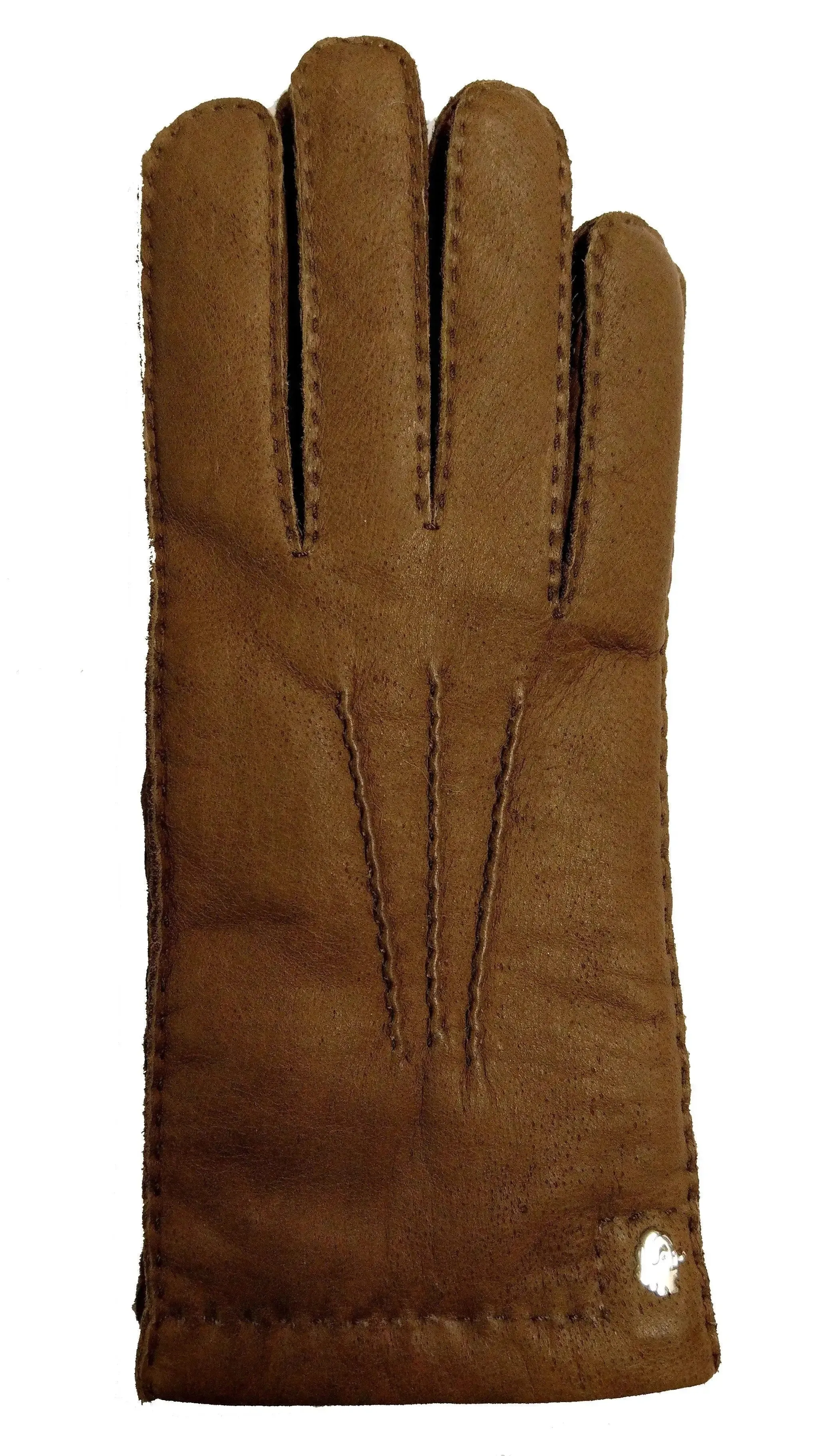 Muskox Leather Woman Gloves