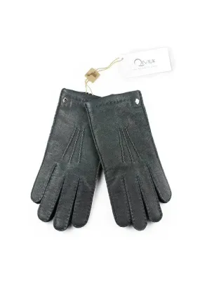 Muskox Leather Woman Gloves