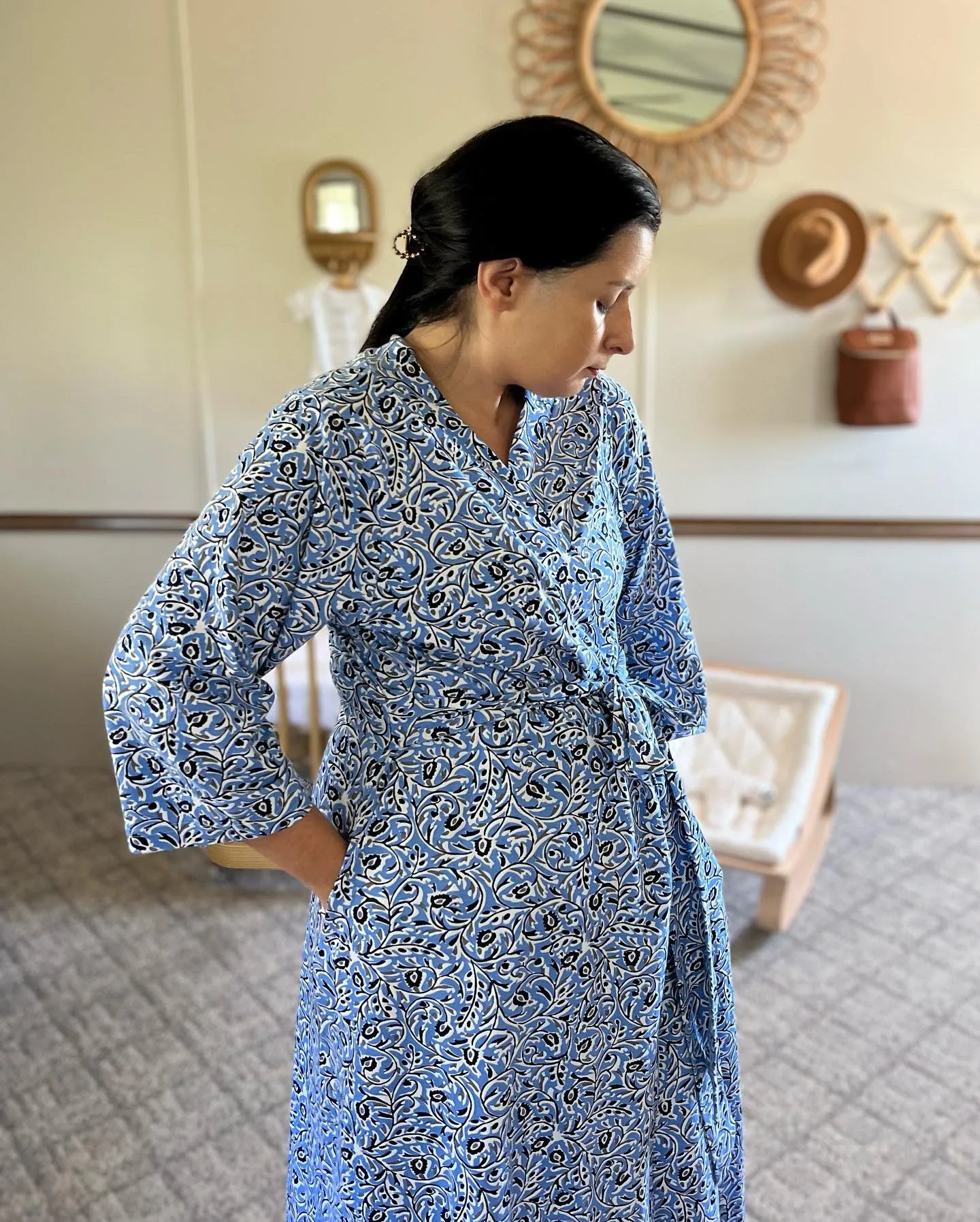 Natalia Robe & 3 in 1 Labor Gown Set