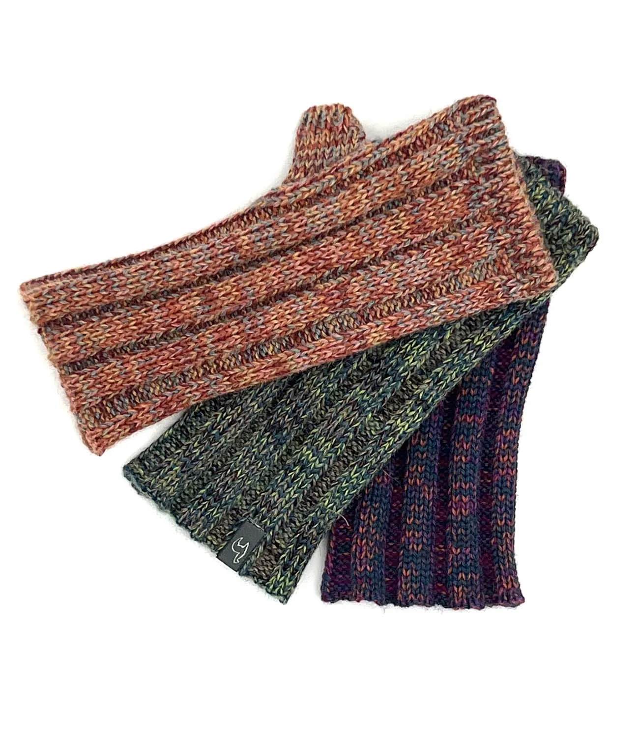 NEW! Alpaca Gloves - Accordion - Moss