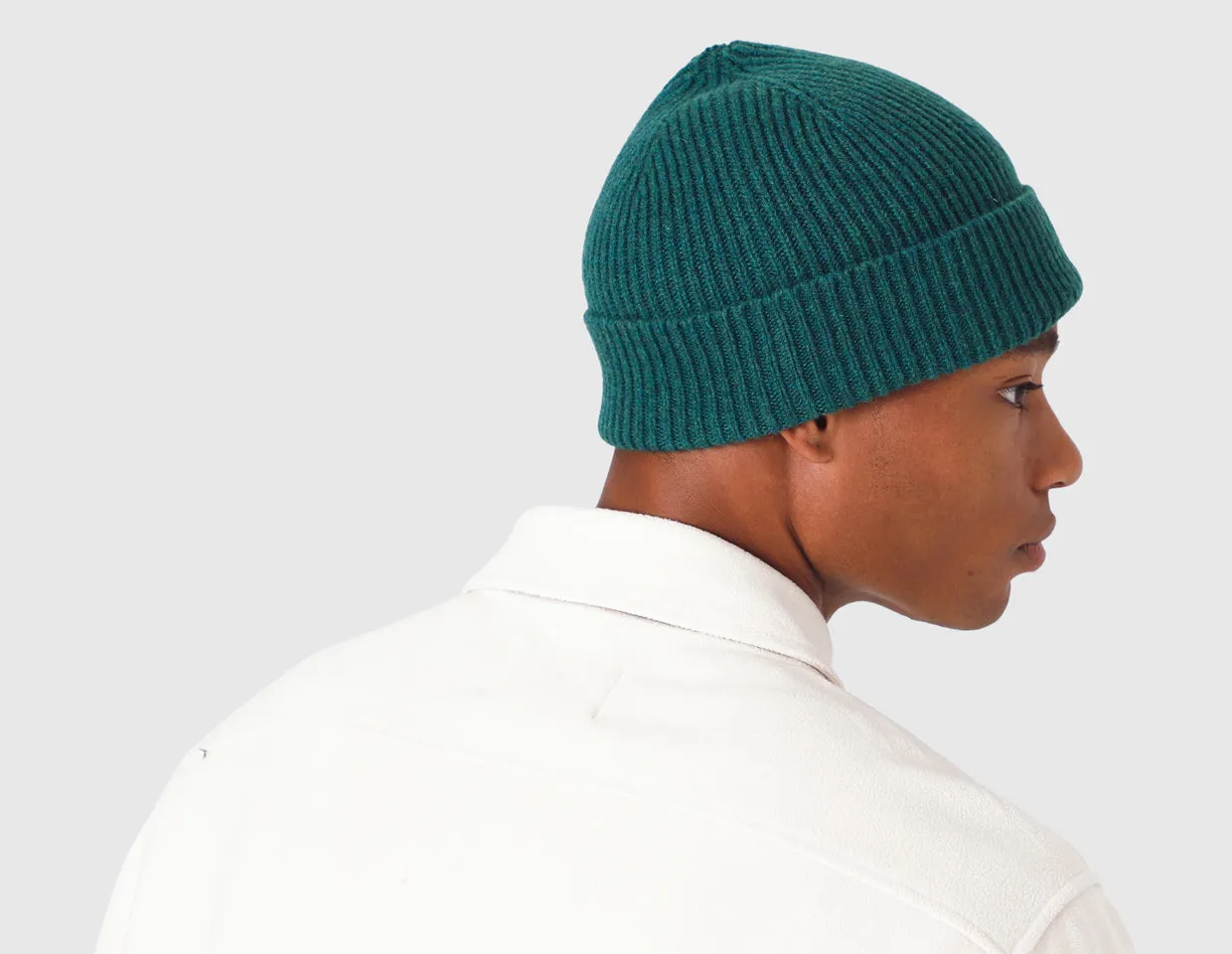 Parlez Cooke Heavy Knit Beanie / Deep Green